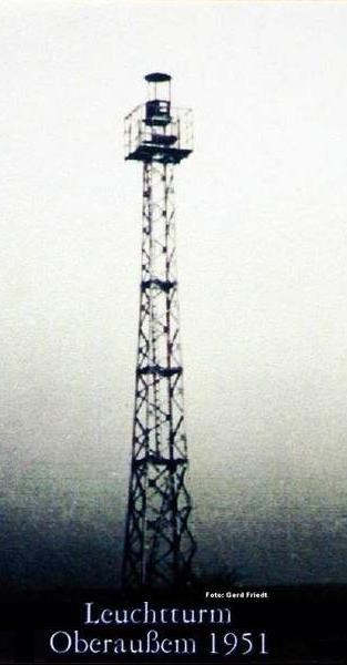 Oberaussem air beacon. Old photo