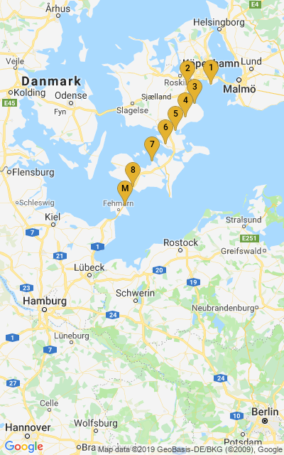 Karta över Danmark Och Norra Tyskland | hypocriteunicorn