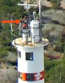 Air beacon now maritime, Skagsudde