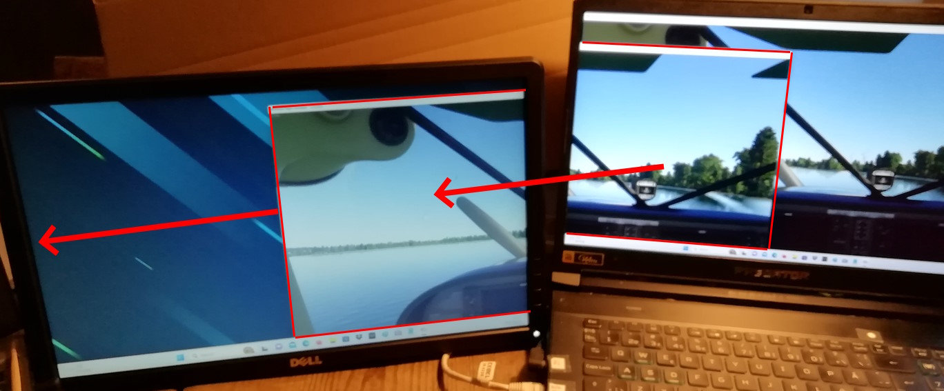 MSFS Multiscreen Simulering, Bo Justusson